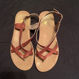Brown sandals